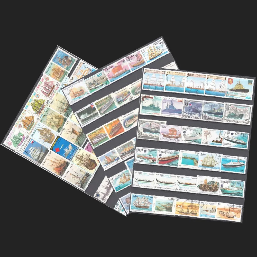 Collectible Vintage Postage Stamps - 100 специальных штампов из коллекции кораблей
