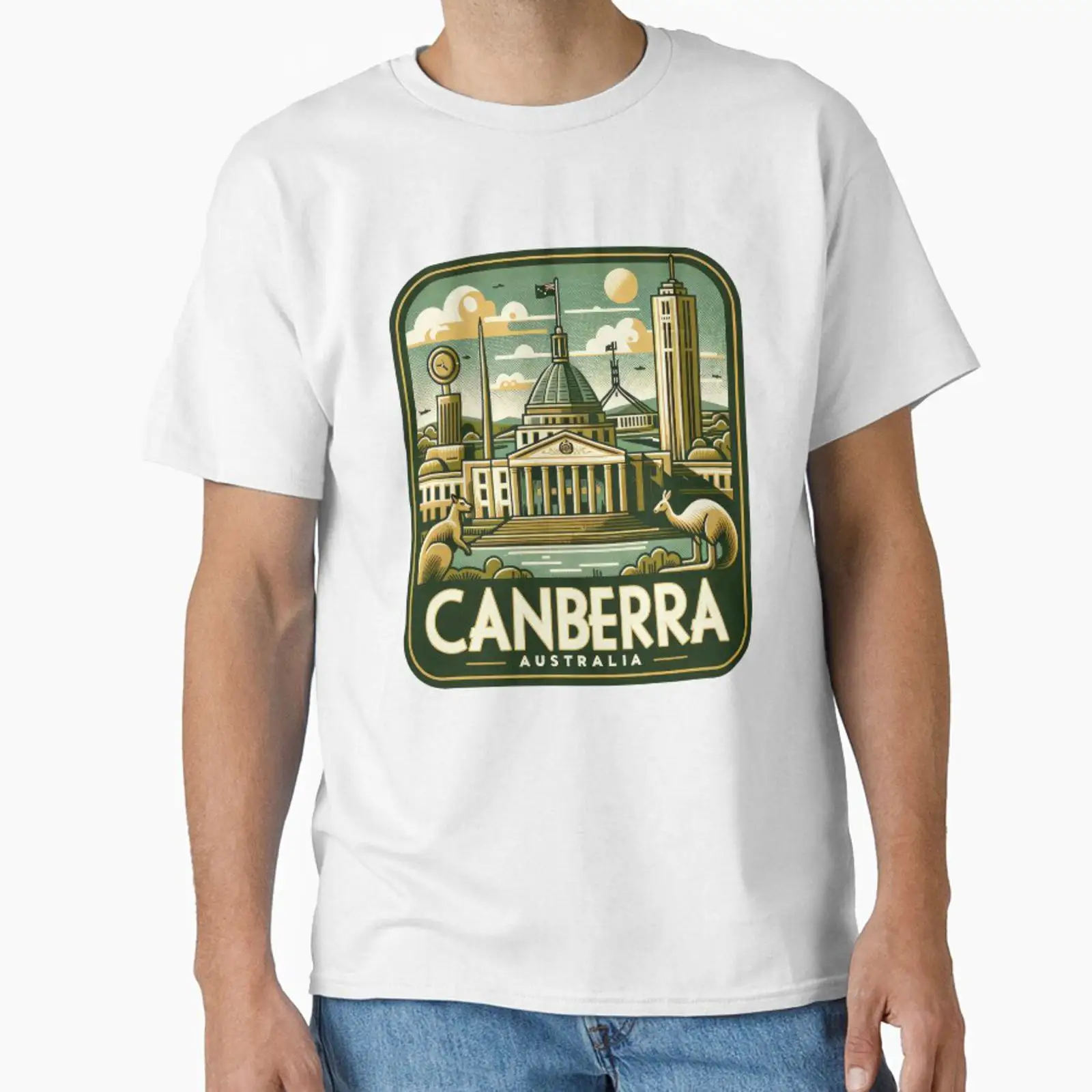 Canberra Vintage & Collectible Centre Reviews - Винтажная футболка с принтом 