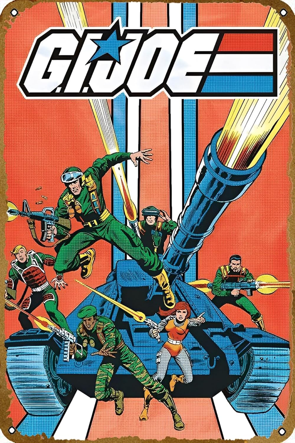 Gi Joe – Танк – Постер в винта – обзор и цена Vintage Collectible Posters