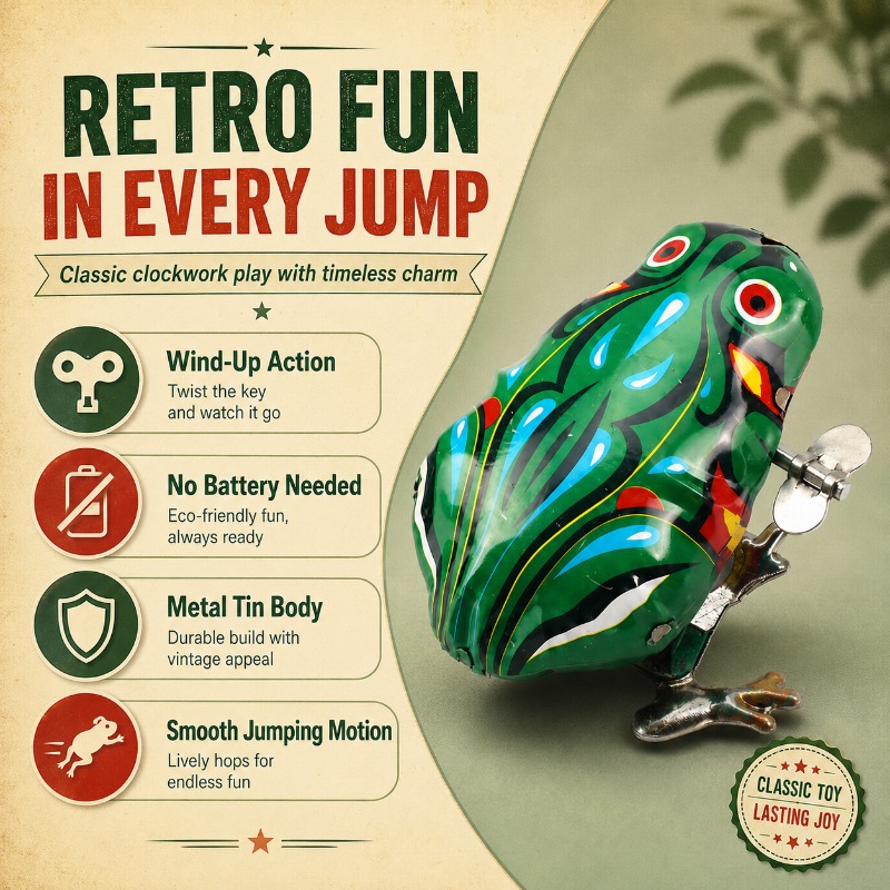 Ностальгическая заводная жестя – обзор и цена Vintage Collectible Toys