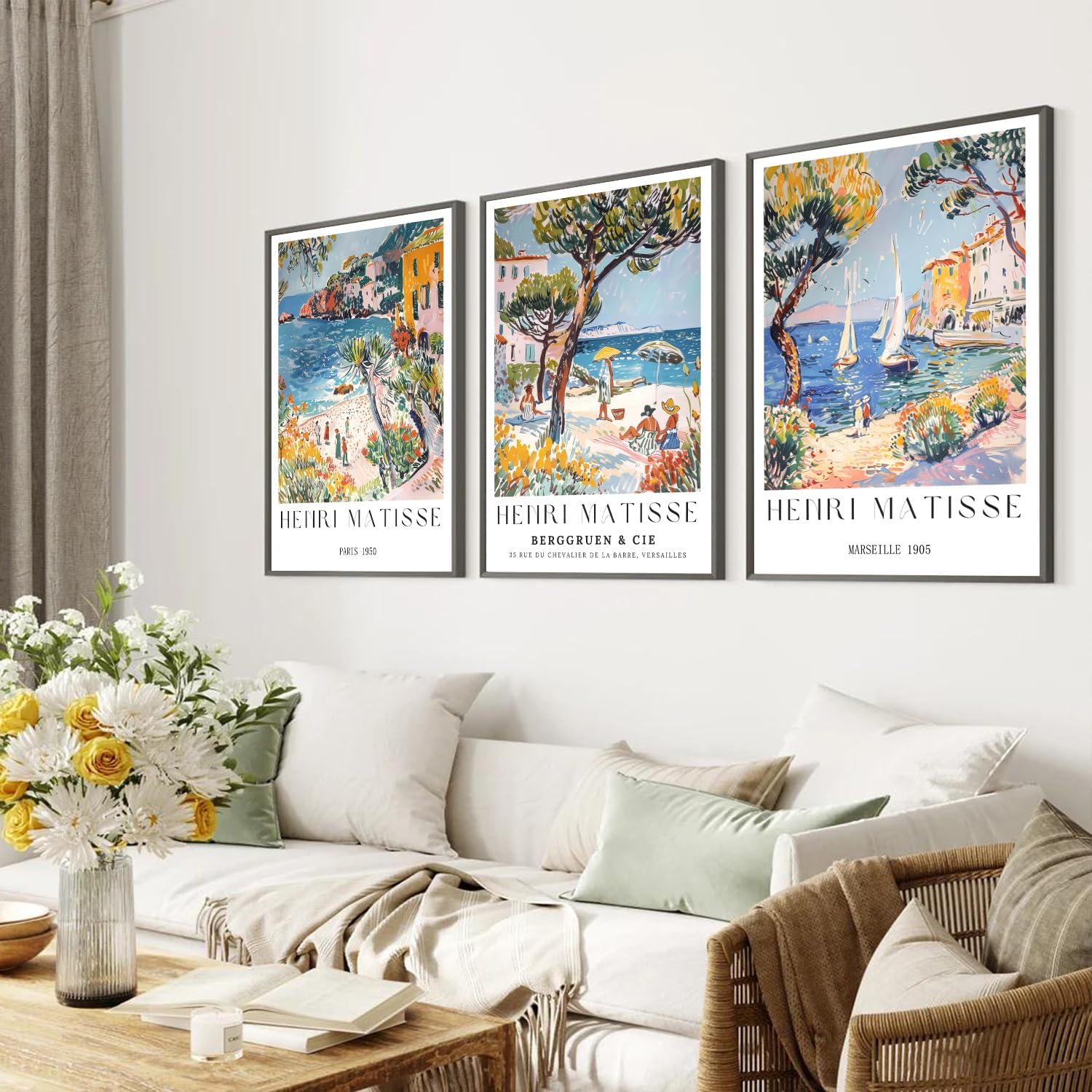 Комплект из 3 винтажных картин – обзор и цена Vintage Collectible Posters