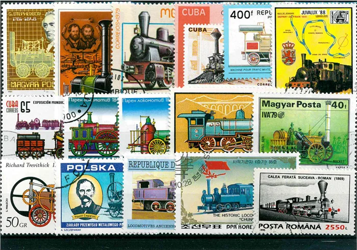 50 шт./лот, винтажные штампы с – обзор и цена Collectible Vintage Postage Stamps